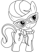 my klein ponie Online Coloring